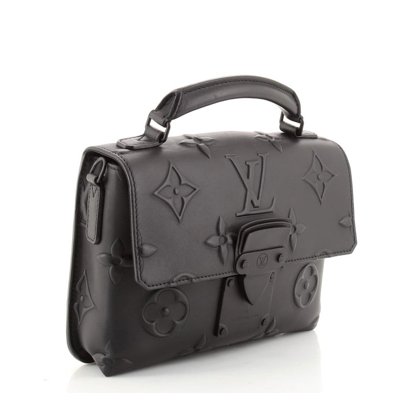 Louis Vuitton Ambassadeur Bag Monogram Seal Leather PM at 1stDibs