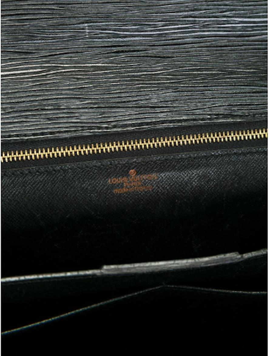 Men's Louis Vuitton Ambassador Black Suitcase  For Sale