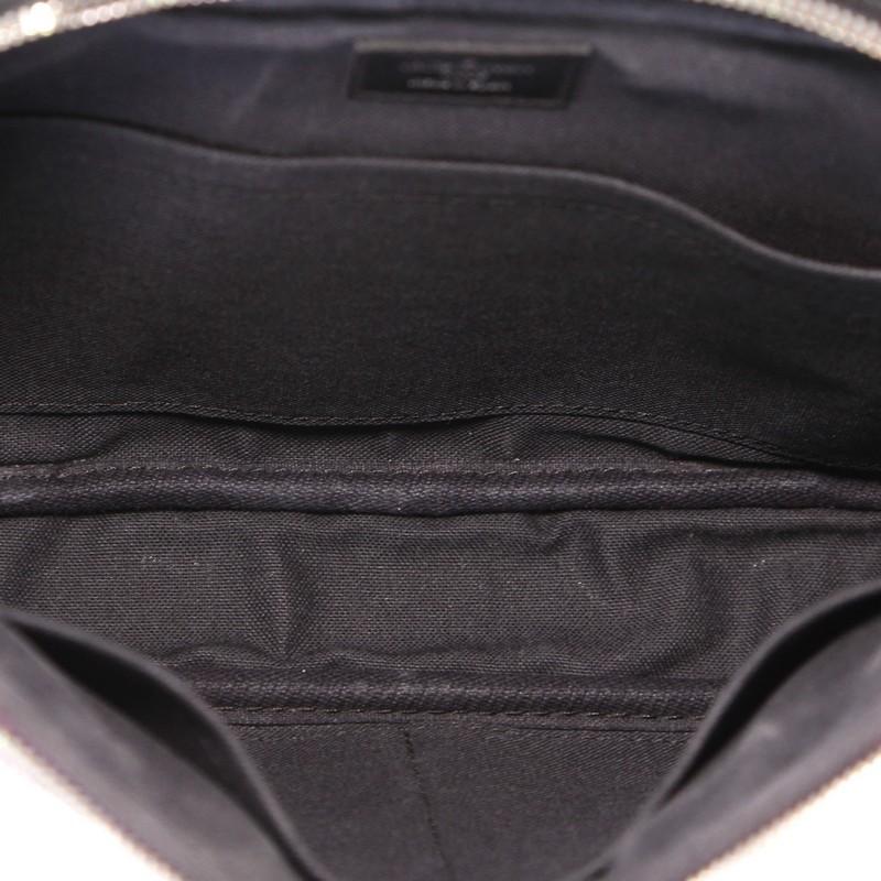 Black Louis Vuitton Ambler Bag Damier Graphite