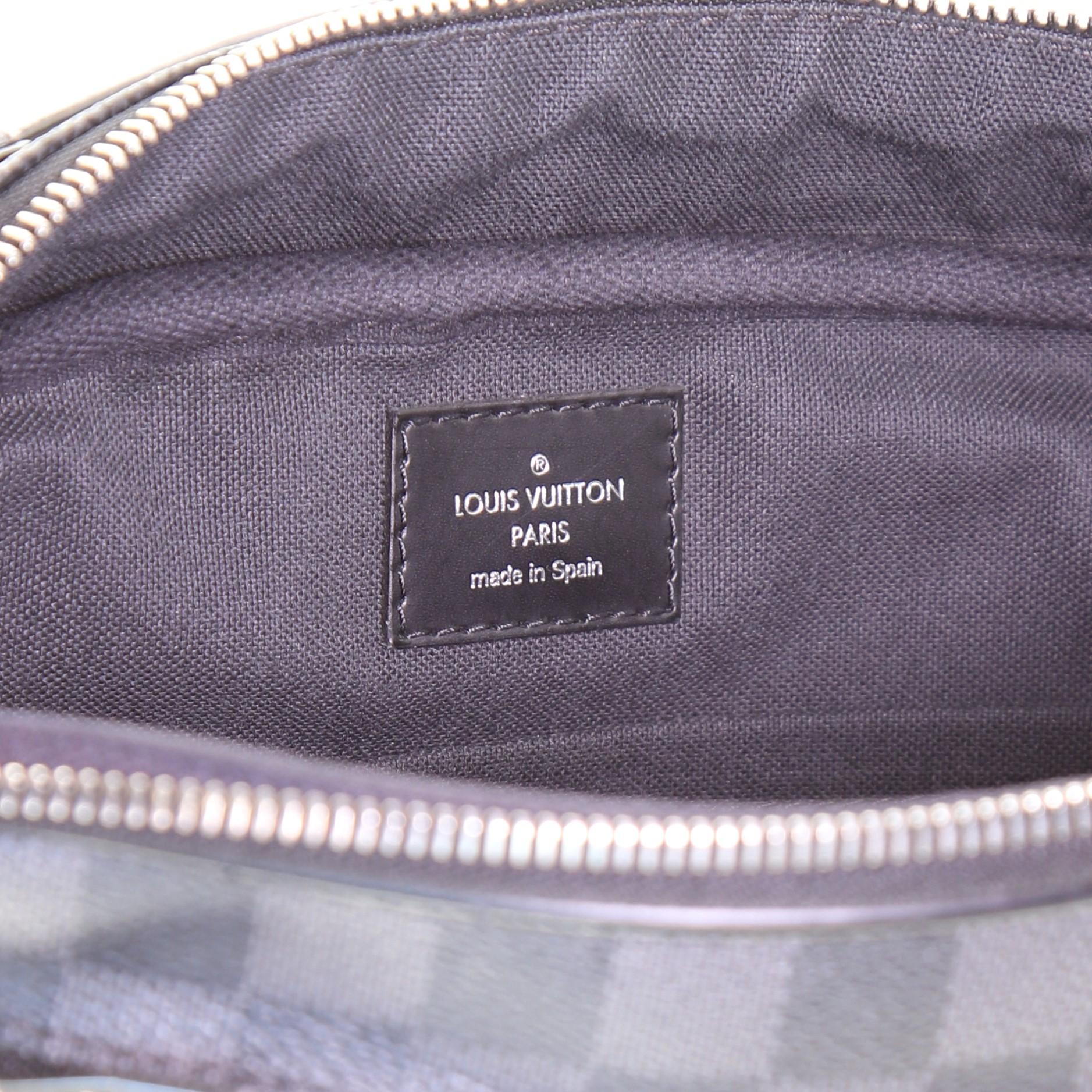 Women's or Men's Louis Vuitton Ambler Waist Bag Damier Graphite