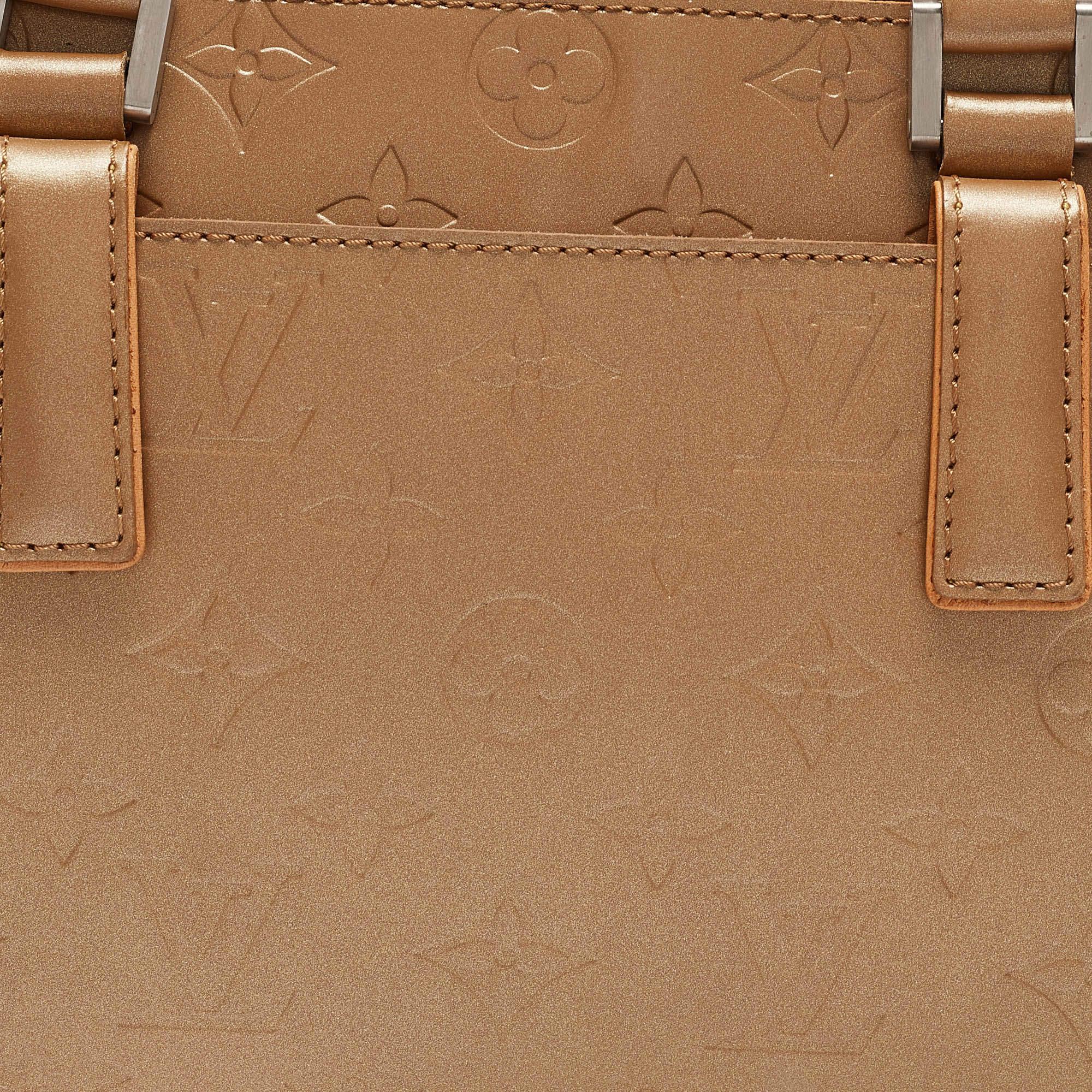 Women's Louis Vuitton Ambre Monogram Mat Shelton Bag