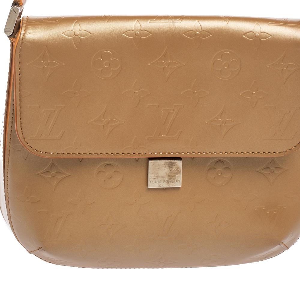 Louis Vuitton Ambre Monogram Mat Webster Street Bag In Good Condition In Dubai, Al Qouz 2