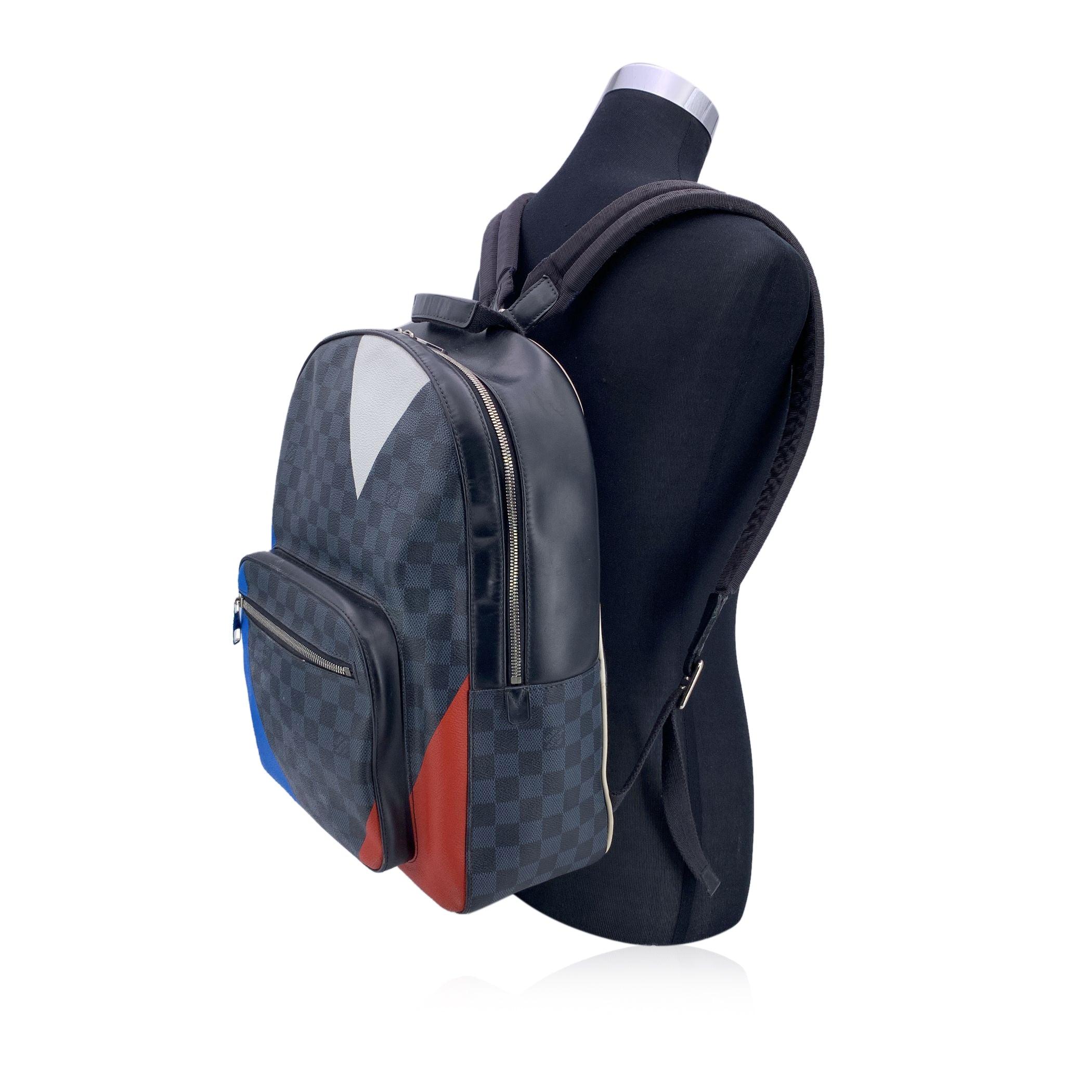 Purple Louis Vuitton America's Cup Cobalt Latitude Josh Regatta Backpack Bag