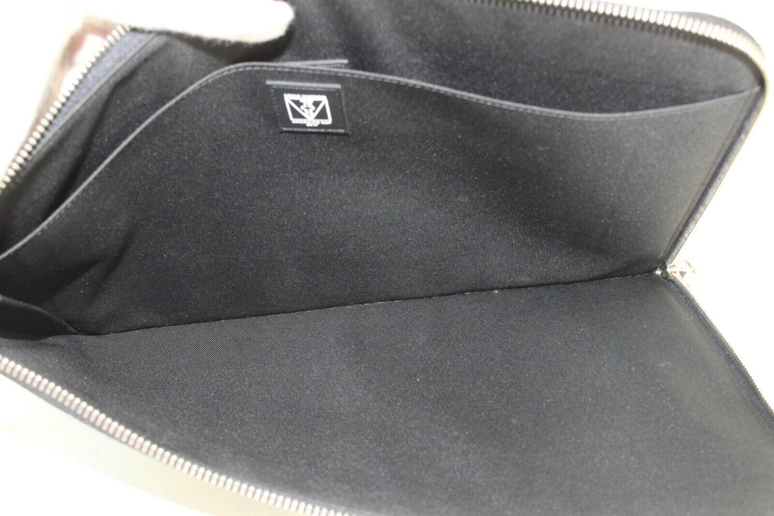 Gray Louis Vuitton America's Cup Damier Cobalt Porte Documents Zip Portfolio 1LV0418C