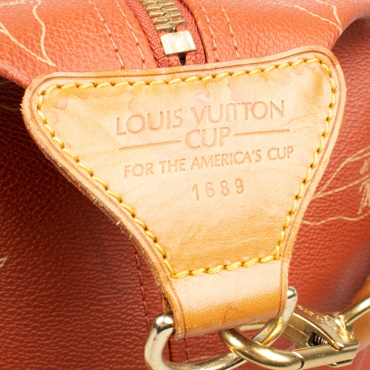 Women's or Men's Louis Vuitton America's Cup Duffle Bag