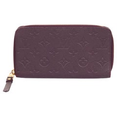 Louis Vuitton Amethyst Monogram Empreinte Zippy Wallet