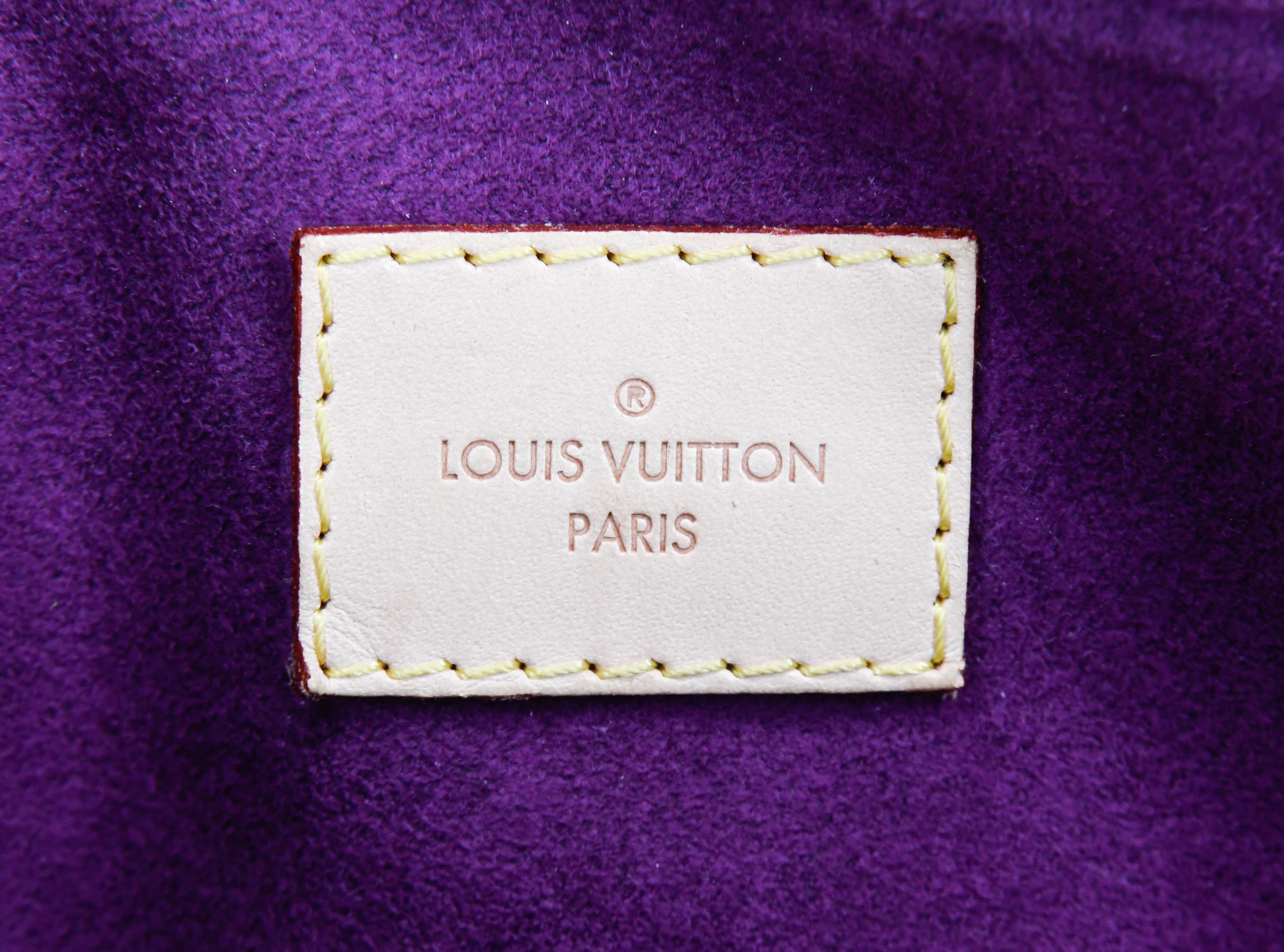 Louis Vuitton Amethyste Monogram Pallas Convertible Shoulder or Handbag 2