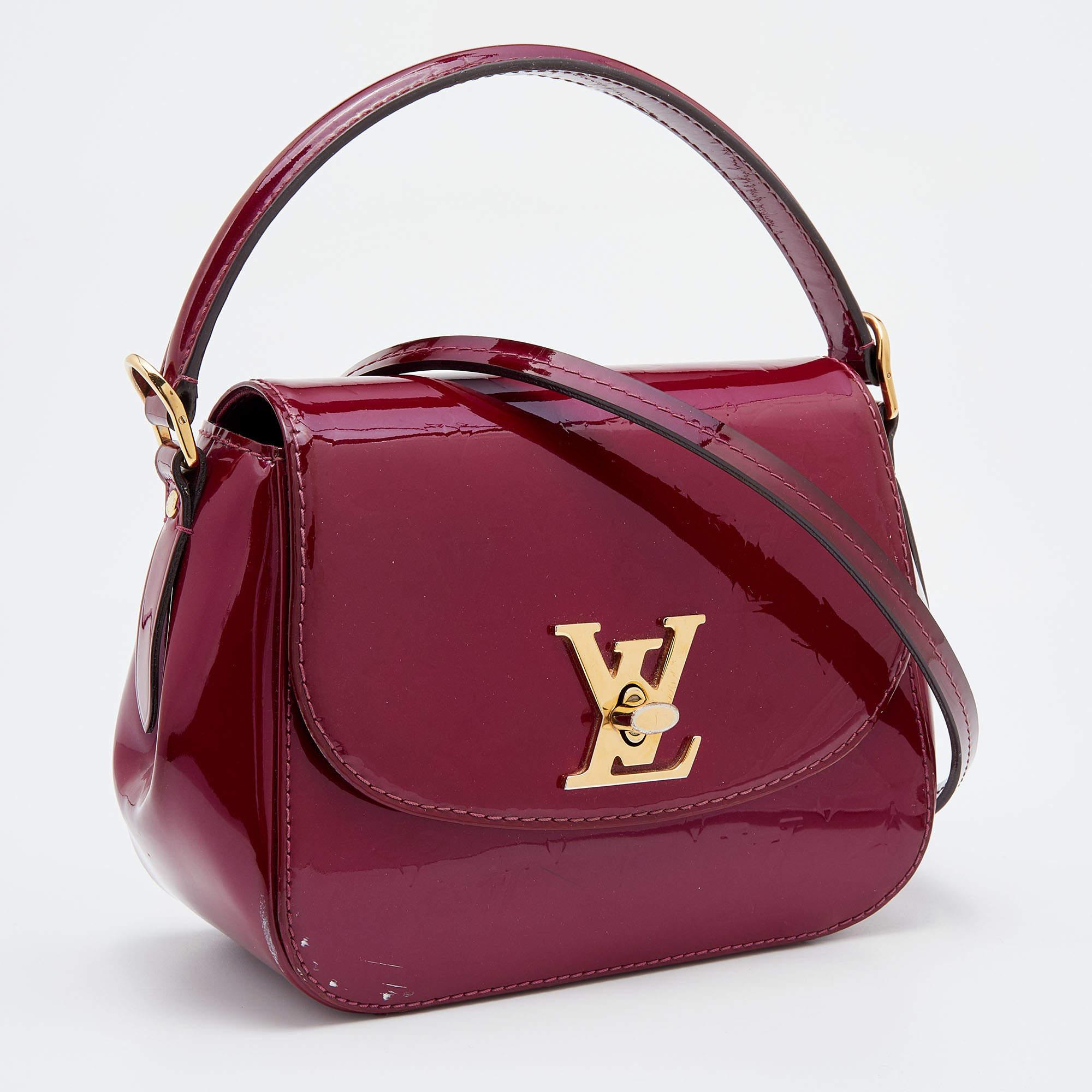 Men's Louis Vuitton Amethyste Monogram Vernis Pasadena Bag