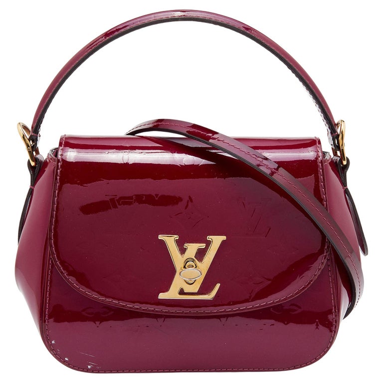 Louis Vuitton Amethyste Monogram Vernis Pasadena Bag at 1stDibs