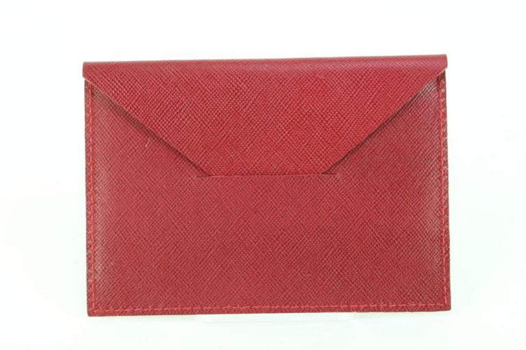 Louis Vuitton Amfar Three Accessory Pouch Envelope Card Case 77lz56s For  Sale at 1stDibs