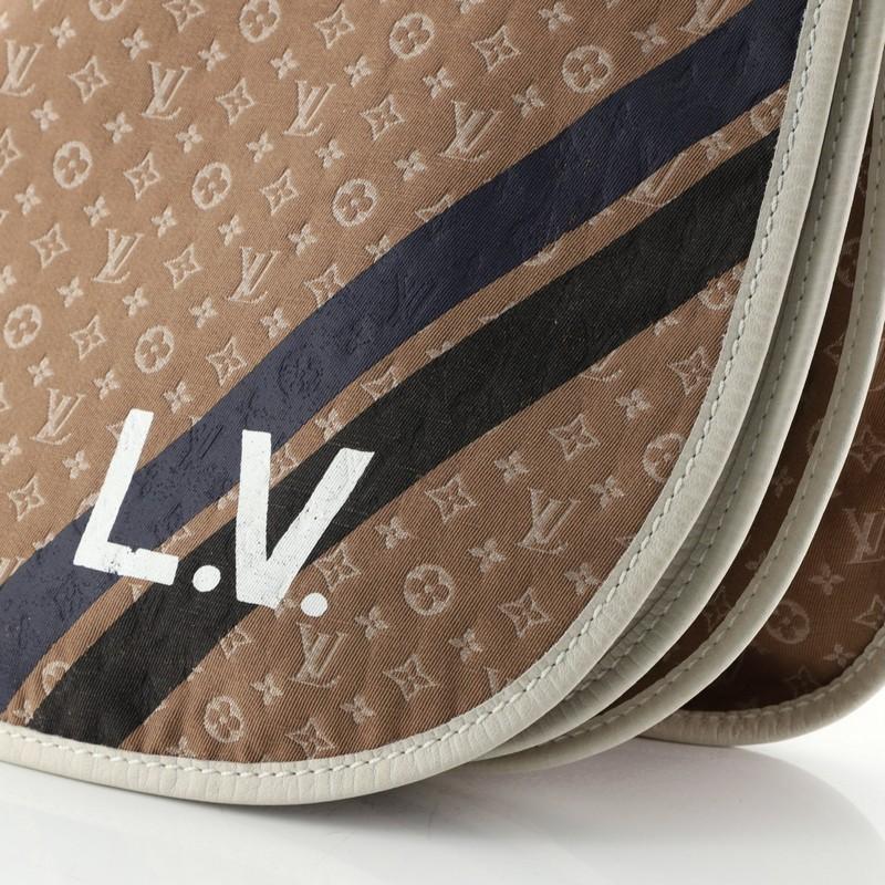 Louis Vuitton Amman Handbag Limited Edition Initiales Mini Lin In Good Condition In NY, NY