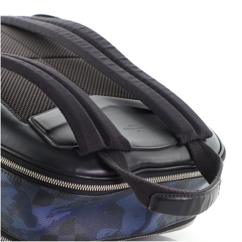 Louis Vuitton Andy Backpack Limited Edition Camouflage Damier Cobalt 2