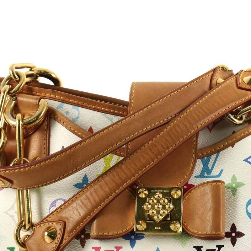 Louis Vuitton Annie Handbag Monogram Multicolor GM In Fair Condition In NY, NY