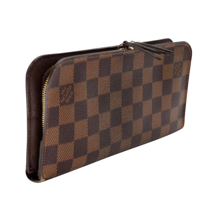 Louis Vuitton Ansorito GM Damier Long Wallet LV-W0128P-0006 In Good Condition For Sale In Downey, CA