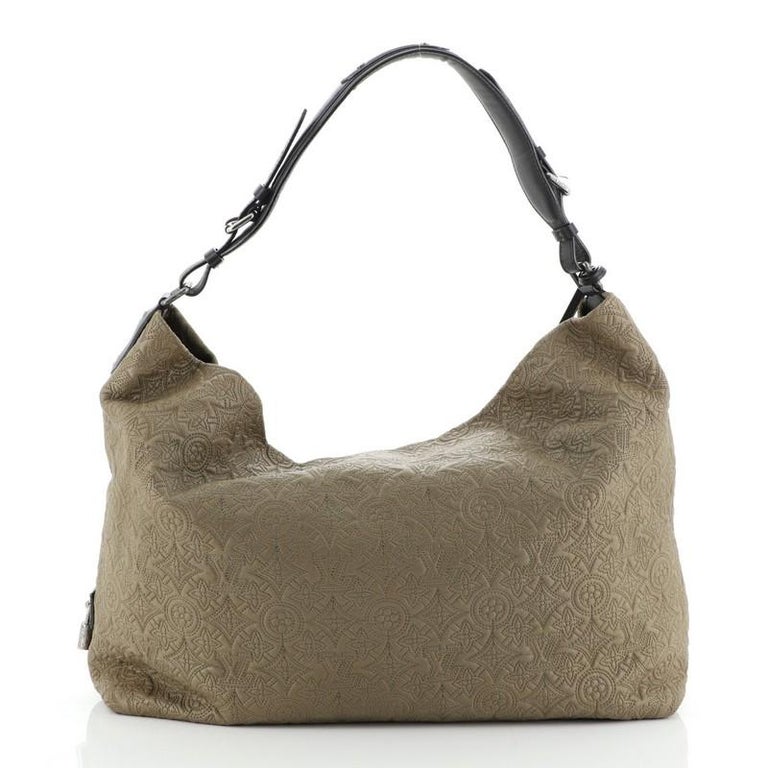 Louis Vuitton Antheia Hobo small model Bag in taupe leather