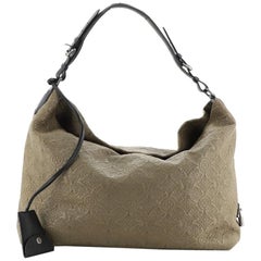 Louis Vuitton Antheia Hobo Leather - Taupe/Gray Lambskin