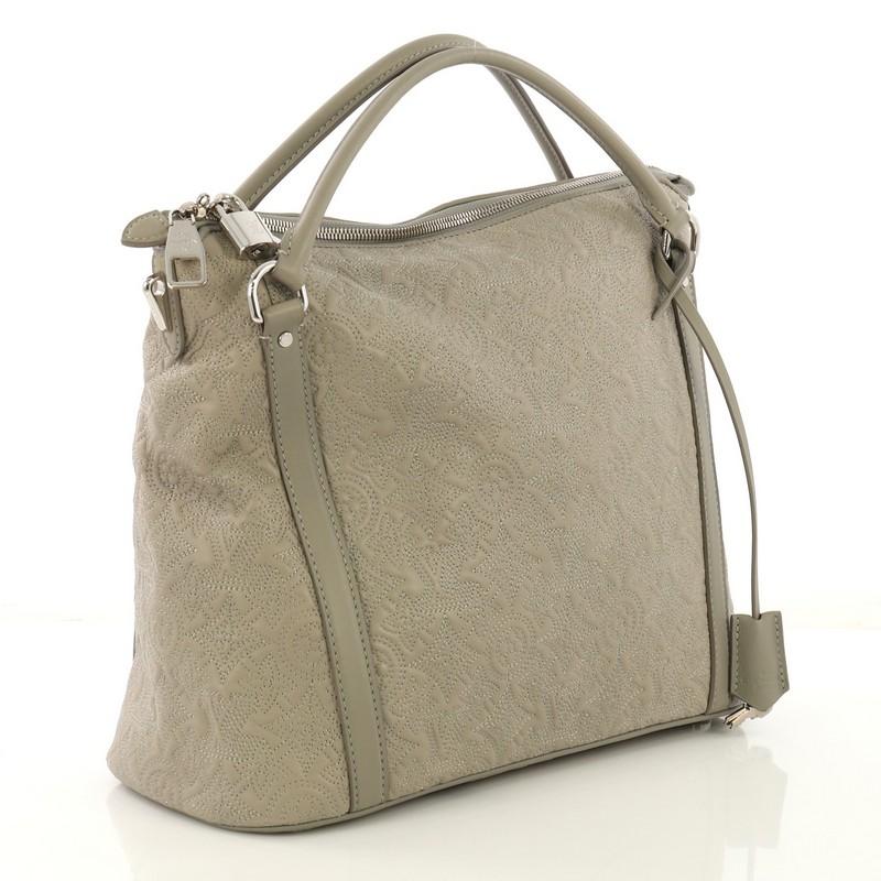 Brown Louis Vuitton Antheia Ixia Handbag Leather PM