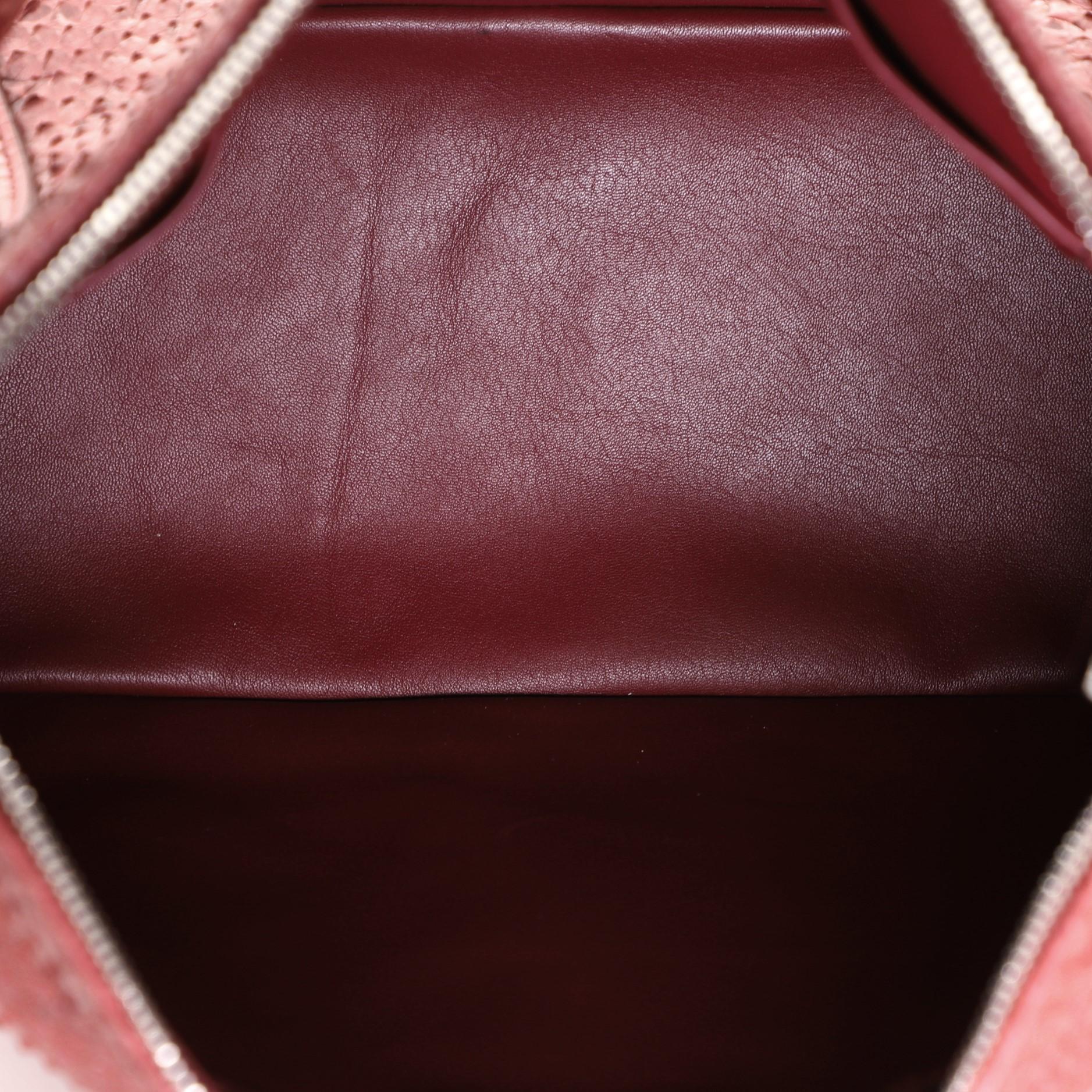 Women's Louis Vuitton Antheia Ixia Handbag Python PM