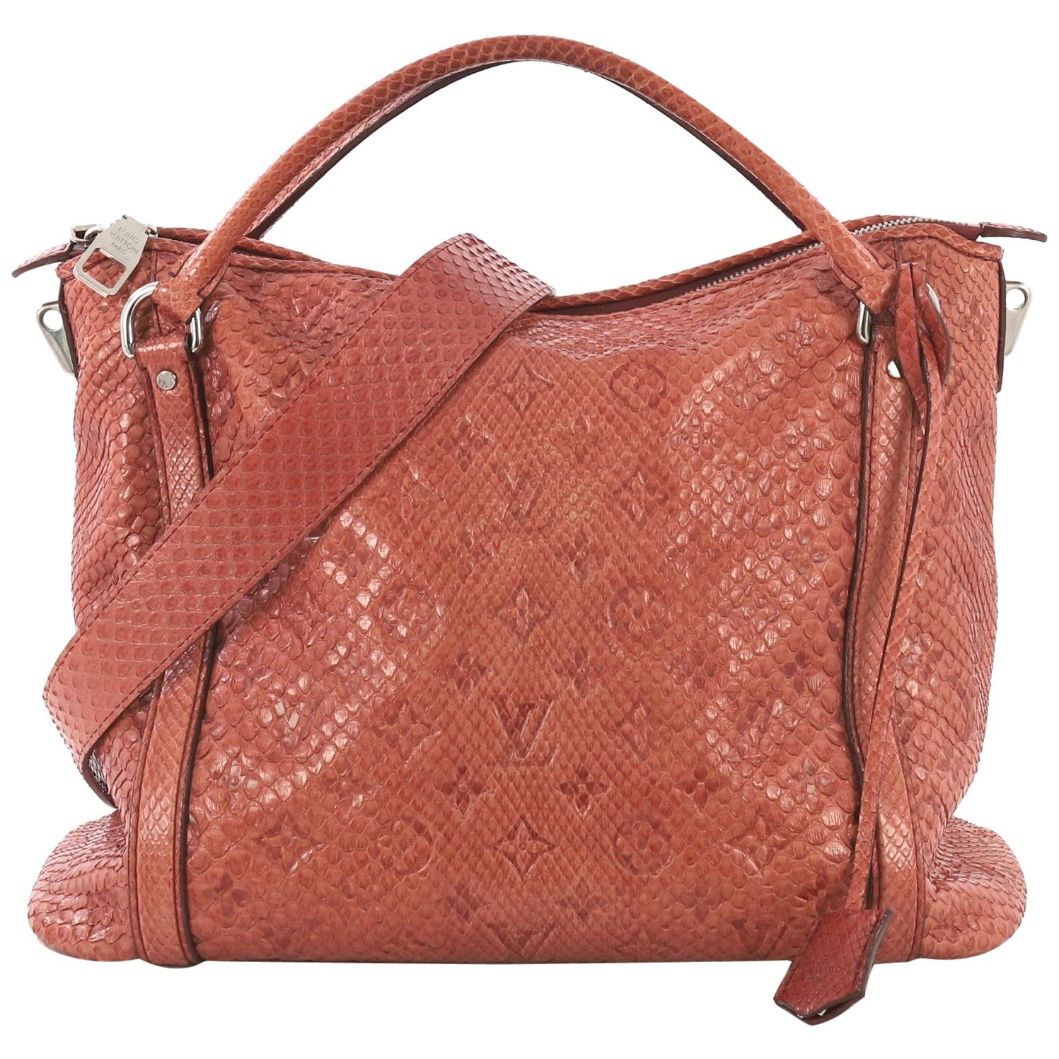 Louis Vuitton Antheia Ixia Handbag Python PM at 1stDibs