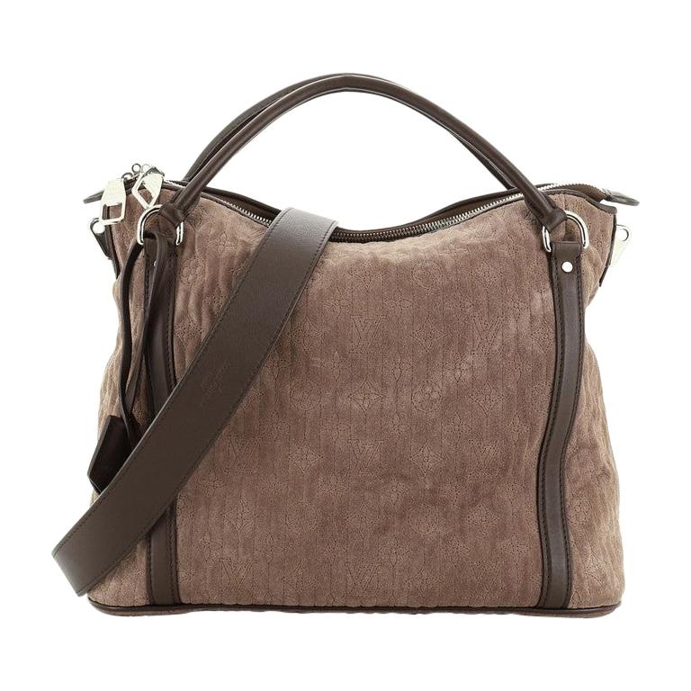 Louis Vuitton Antheia Ixia Handbag Suede PM