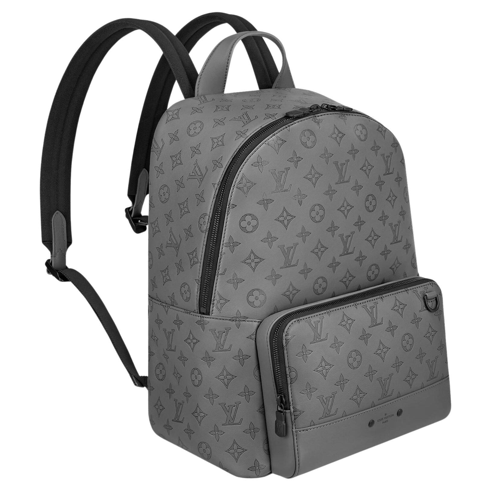 Louis Vuitton White Leather Racer Backpack For Sale at 1stDibs