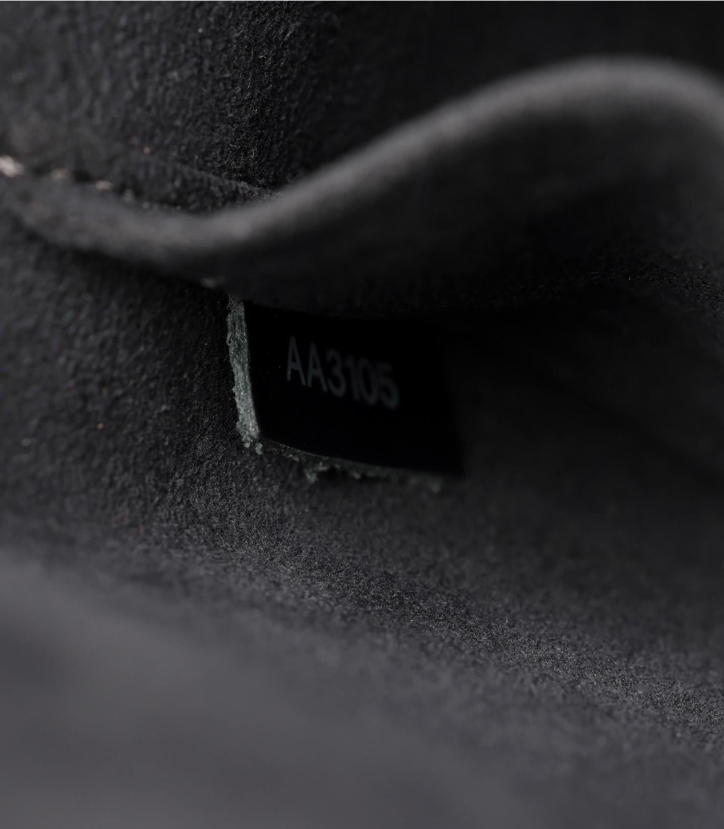 Louis Vuitton Anthracite Metallic Epi Leather Alma PM 4