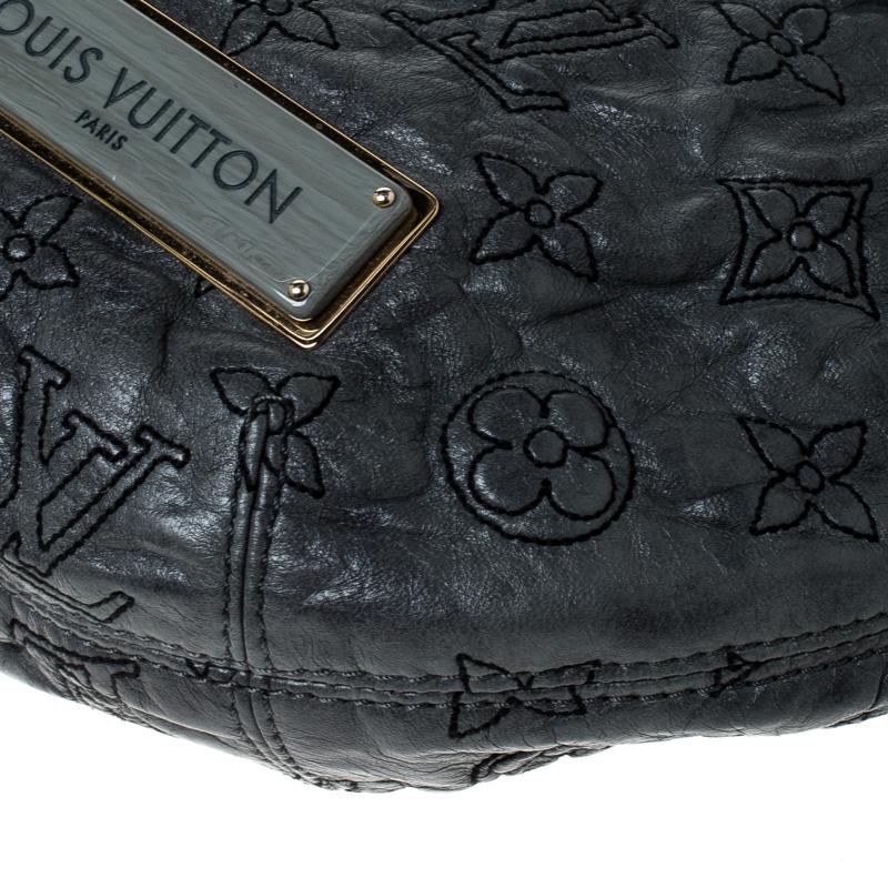 Louis Vuitton Anthracite Monogram Leather Limited Edition Olympe Nimbus PM Bag 6
