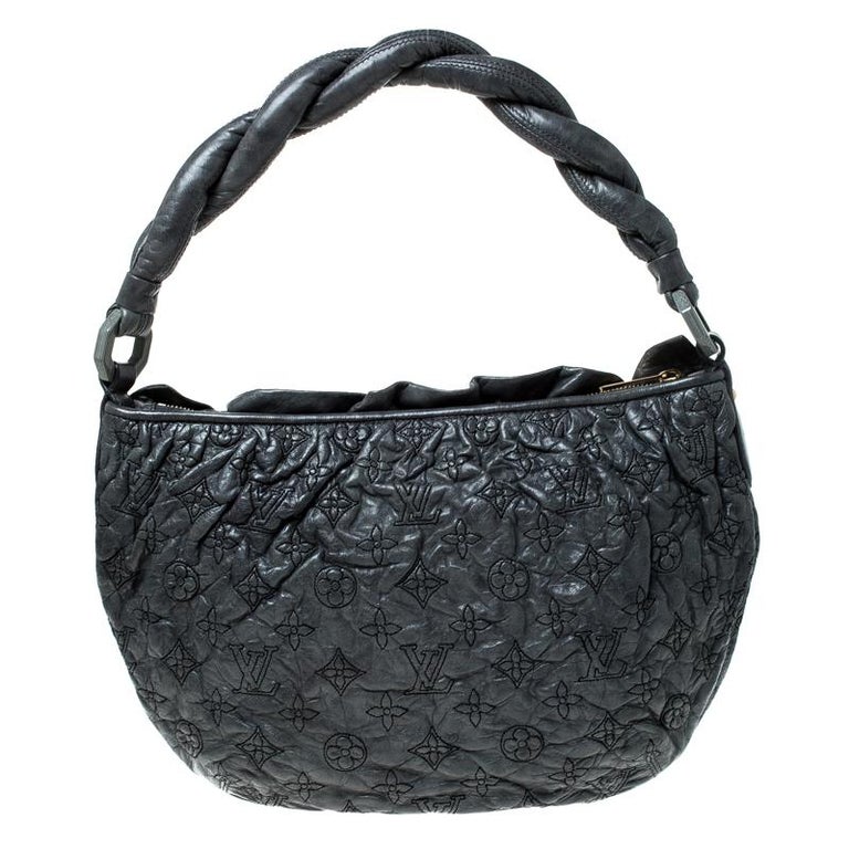 Louis Vuitton Anthracite Monogram Leather Limited Edition Olympe Nimbus PM  Bag at 1stDibs