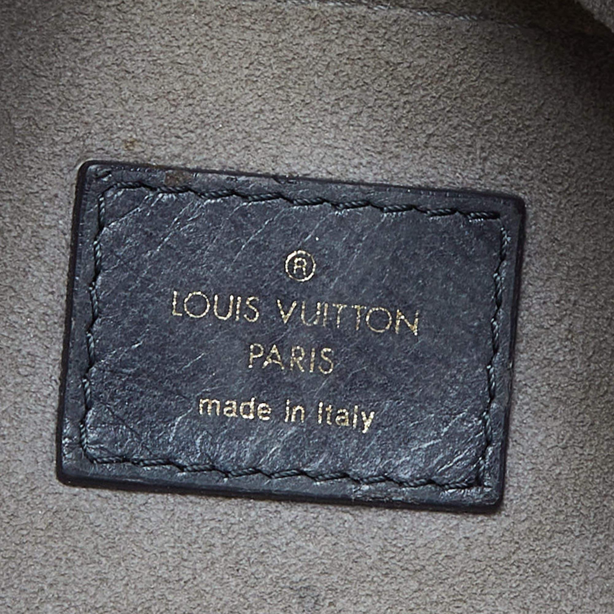 Louis Vuitton Anthracite Monogram Leather Olympe Nimbus PM Bag 6