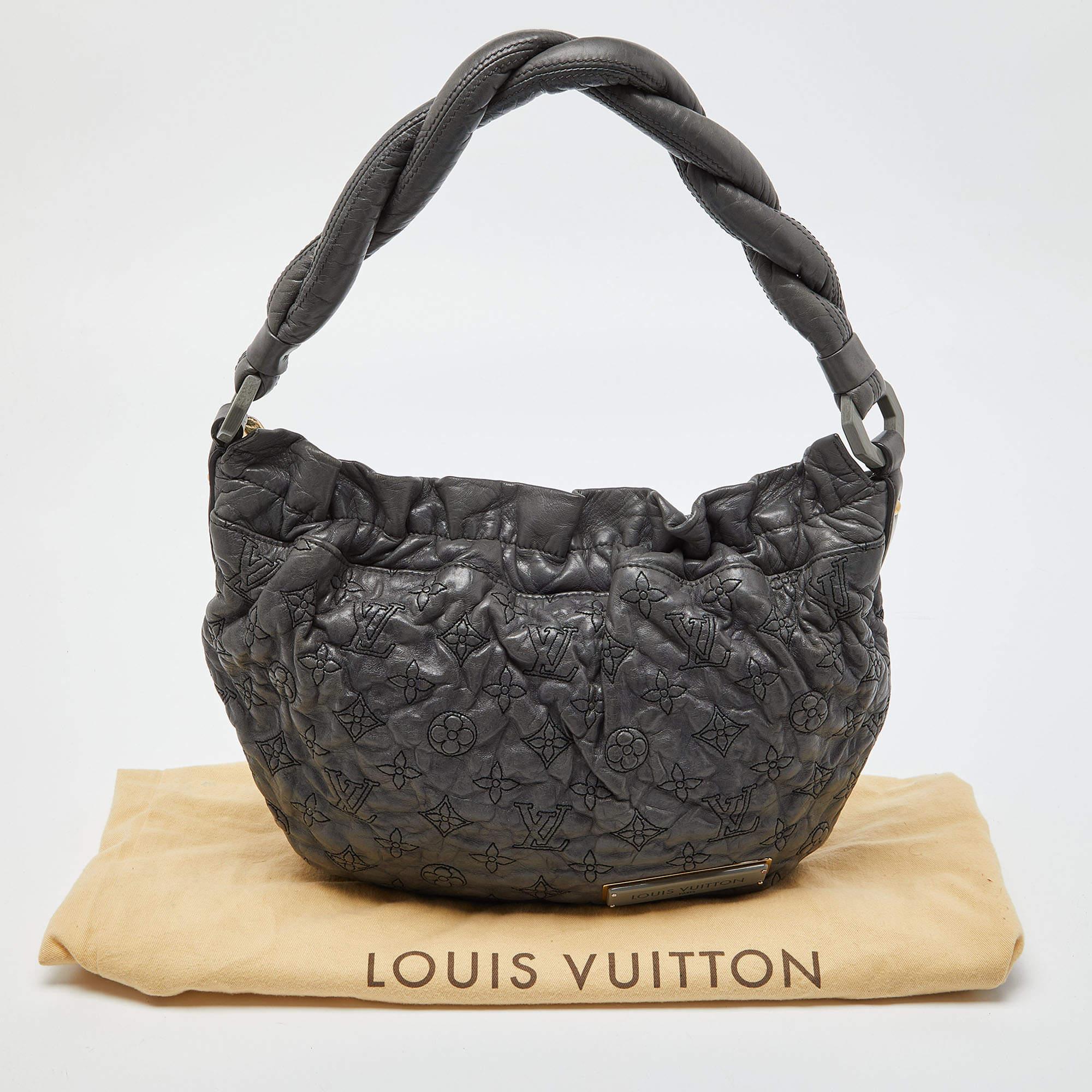 Louis Vuitton Anthracite Monogram Leather Olympe Nimbus PM Bag 8