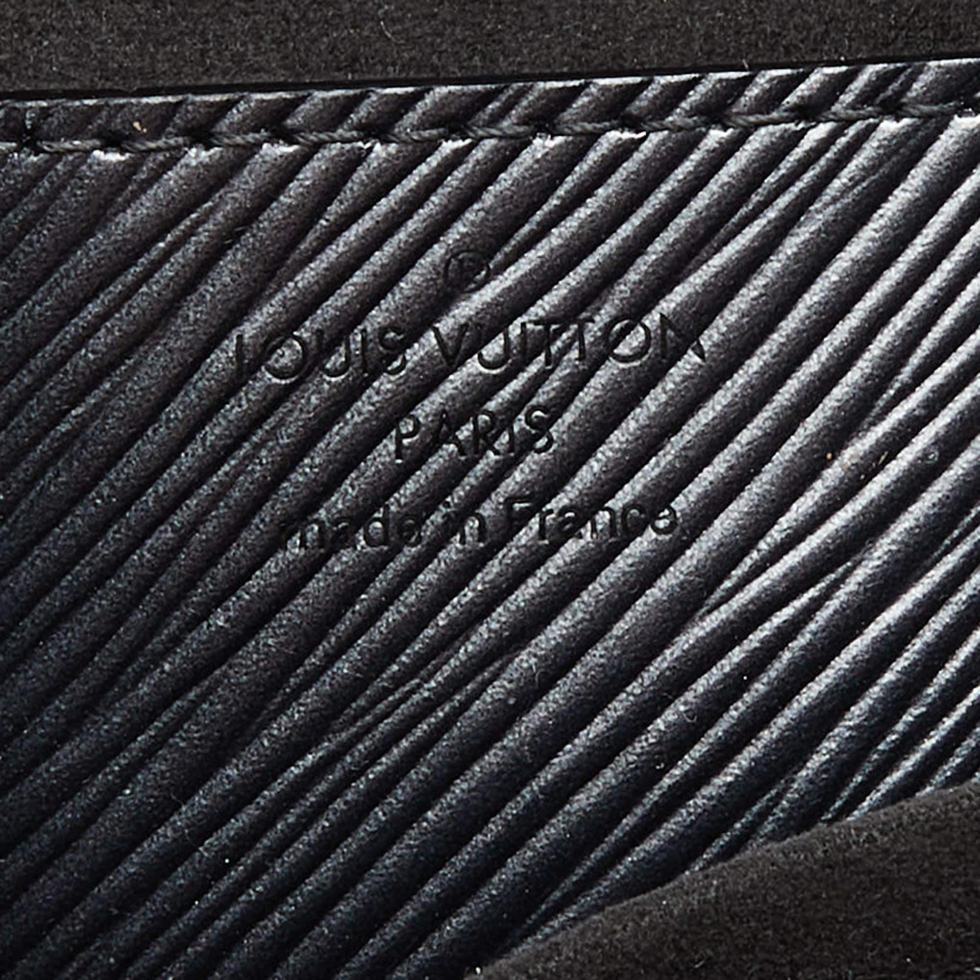 Louis Vuitton Anthracite Nacre/Black Epi Leather Twist MM Bag 2