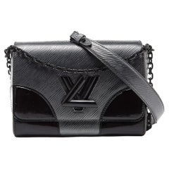 Louis Vuitton LV Twist MM Black Leather ref.475838 - Joli Closet