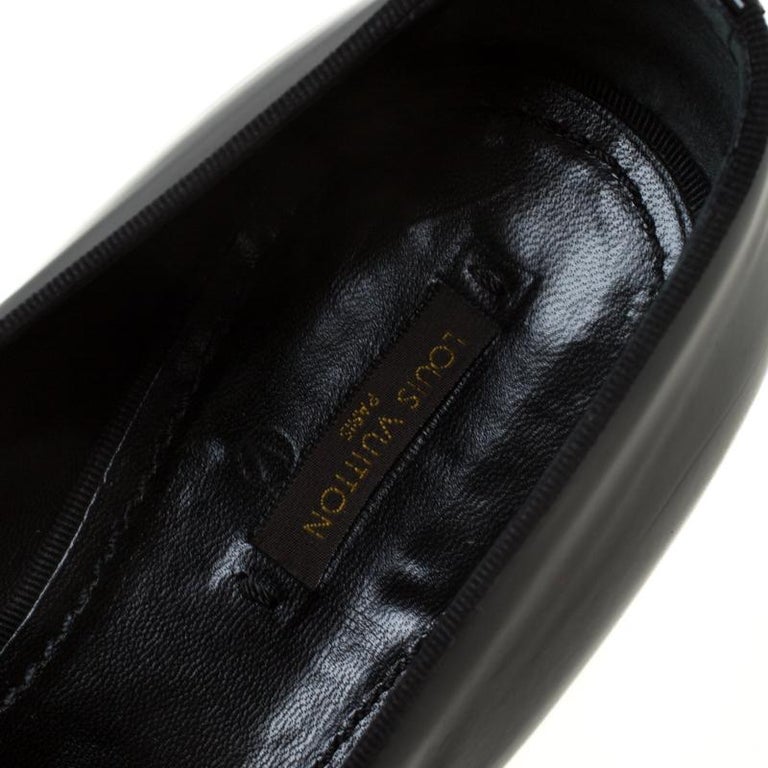 Louis Vuitton Anthracite Patent Leather Glass Dome Loafers Size 42.5 at  1stDibs  all white louis vuitton loafers, louis vuitton party shoes, louis  vuitton patent leather shoes