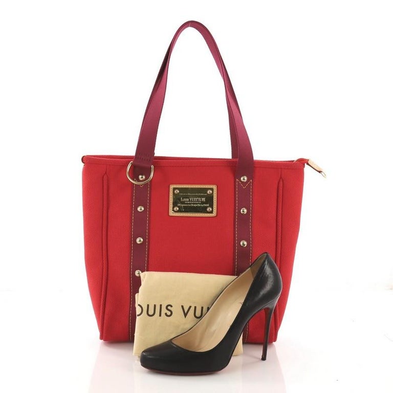 Louis Vuitton Antigua Tote Canvas MM at 1stdibs