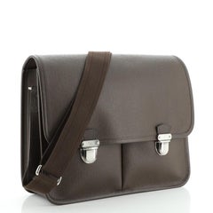 Louis Vuitton Anton Briefcase Taiga Leather