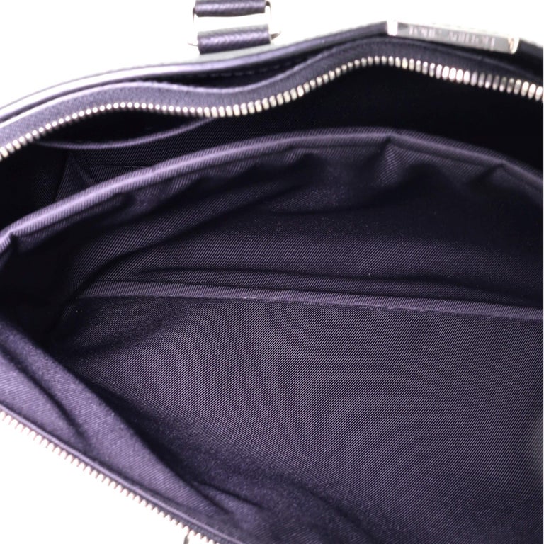 Louis Vuitton Anton Soft Briefcase Taiga Leather For Sale at 1stDibs