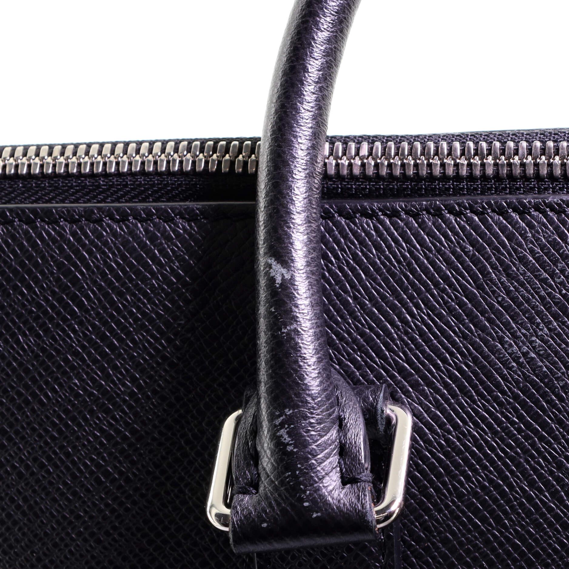 Women's or Men's Louis Vuitton Anton Soft Briefcase Taiga Leather