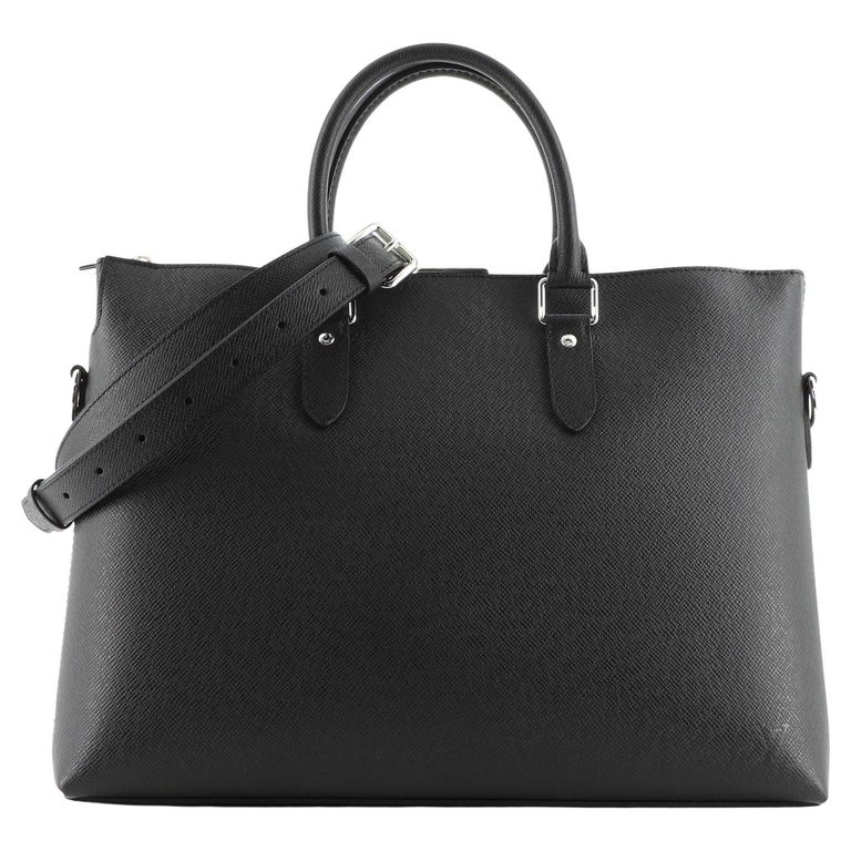 Louis Vuitton Anton Soft Briefcase Taiga Leather For Sale at 1stDibs
