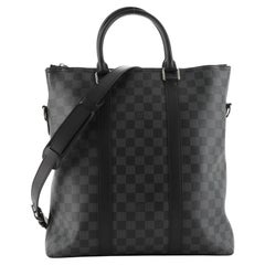Louis Vuitton Anton Tragetasche Damier Graphit