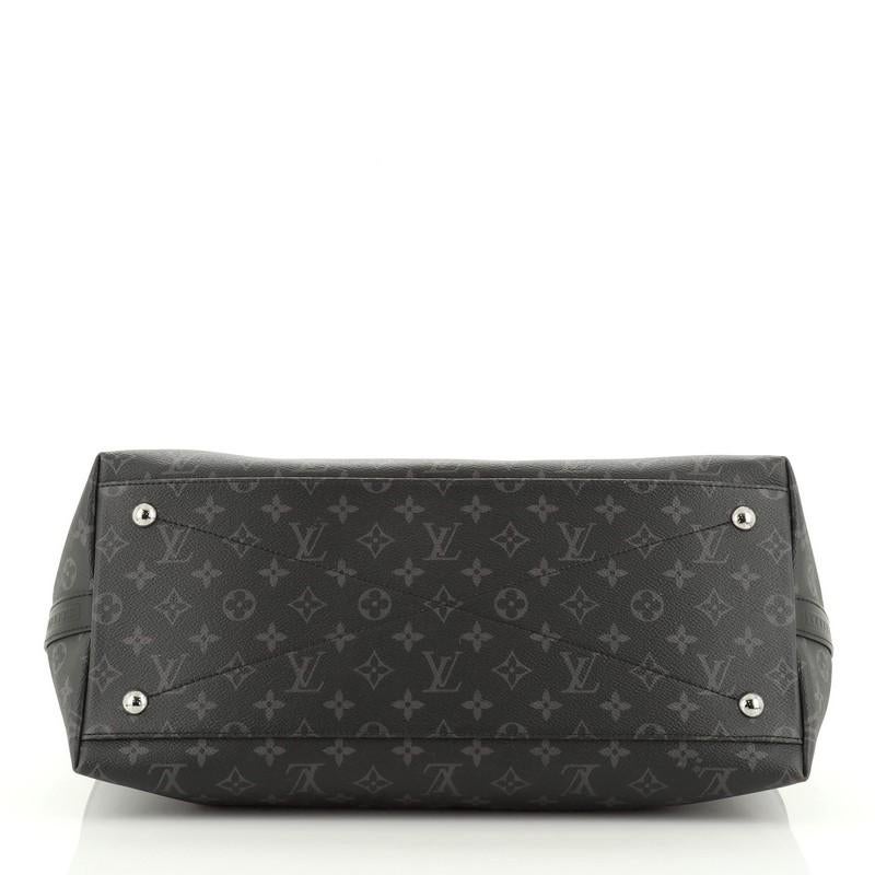 Louis Vuitton Apollo Allday Tote Monogramm Eclipse Segeltuch im Zustand „Gut“ in NY, NY