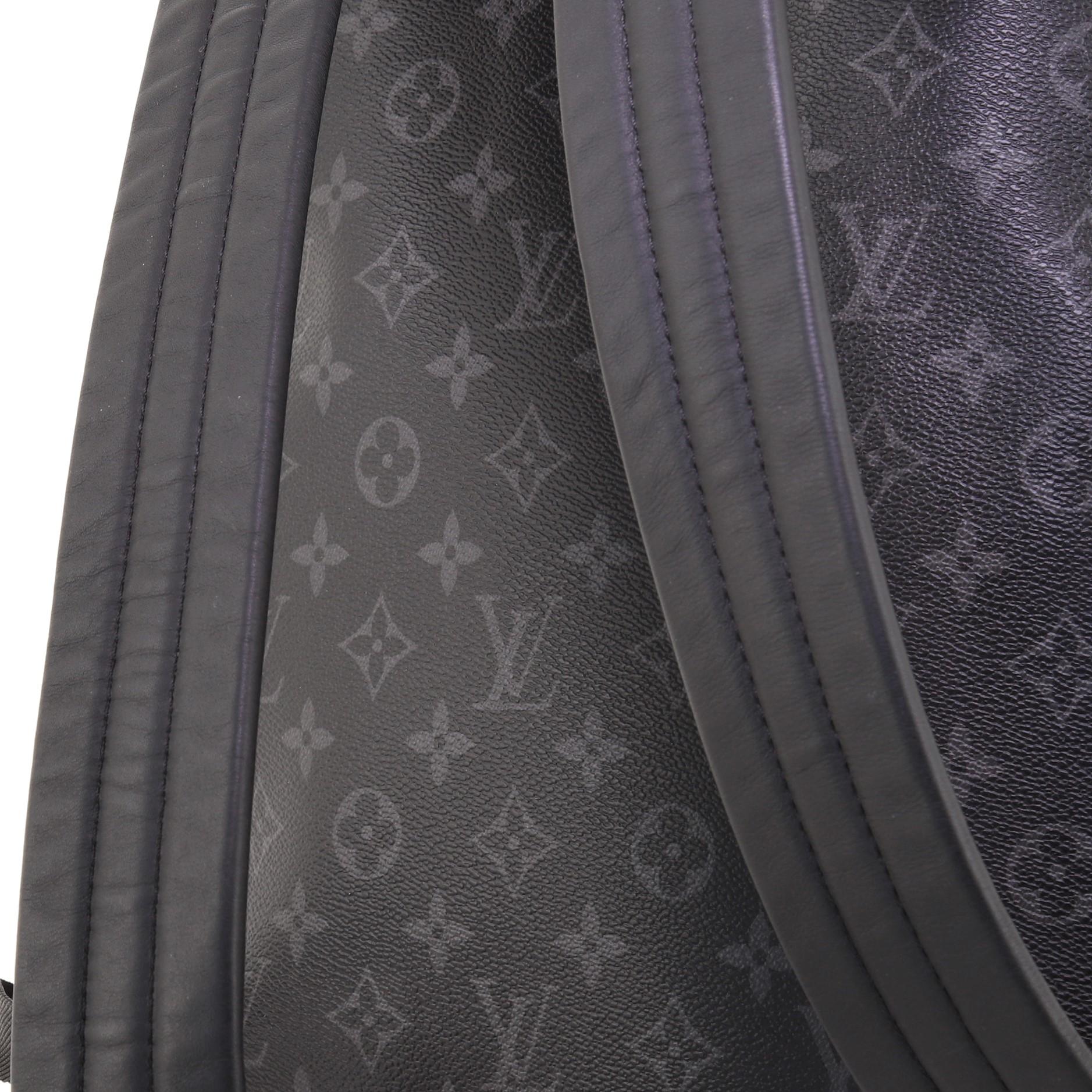Black Louis Vuitton Apollo Backpack Flash Fragment Monogram Eclipse Canvas