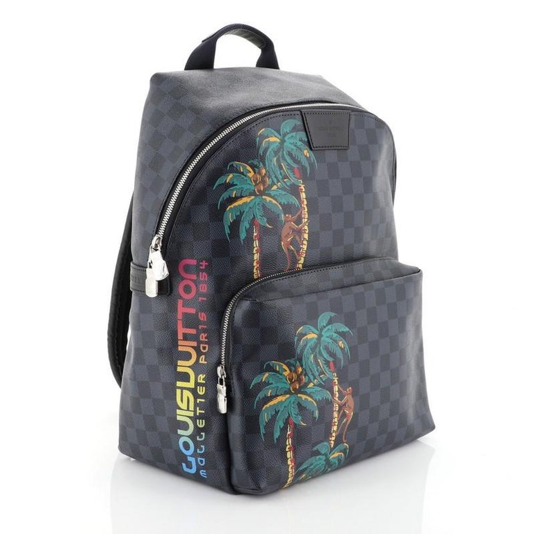 Louis Vuitton Limited Edition Damier Cobalt Jungle Apollo Backpack