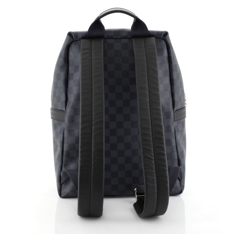 Black Louis Vuitton Apollo Backpack Limited Edition Damier Cobalt Jungle
