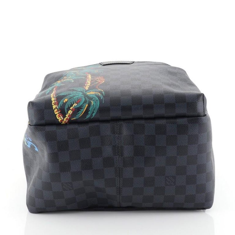 Louis Vuitton Apollo Backpack Limited Edition Damier Cobalt Jungle at