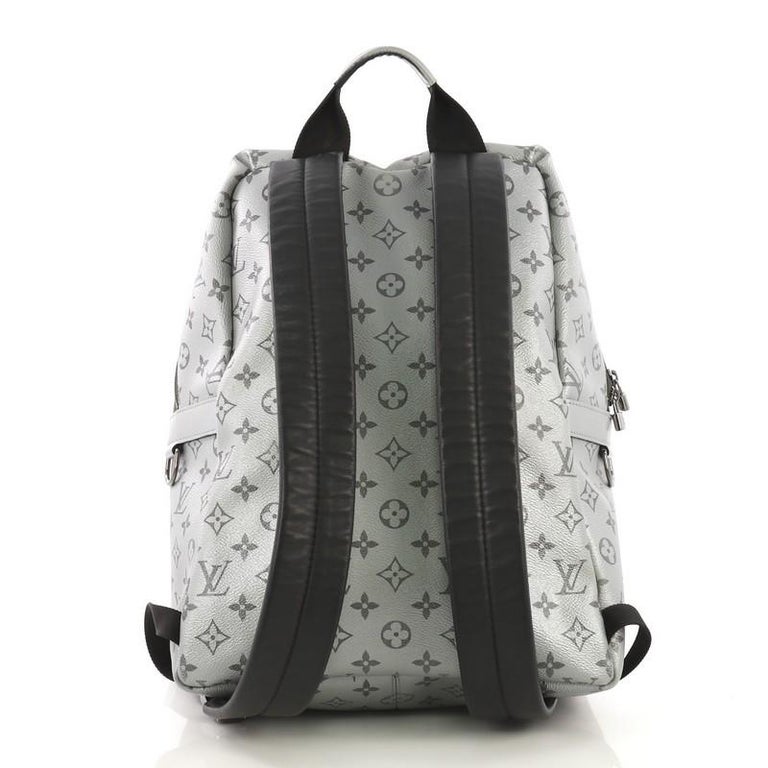 Louis Vuitton Backpack Titanium Monogram Pm Greyed Out