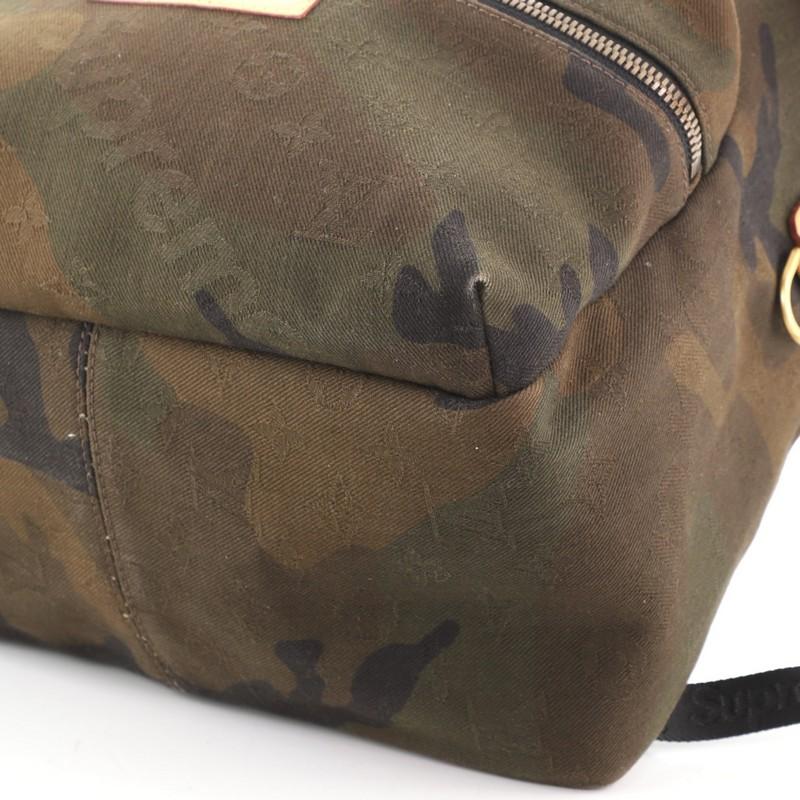 Louis Vuitton Apollo Backpack Limited Edition Supreme Camouflage Canvas In Good Condition In NY, NY