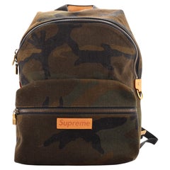 Louis Vuitton Apollo Backpack Limited Edition Supreme Camouflage Canvas