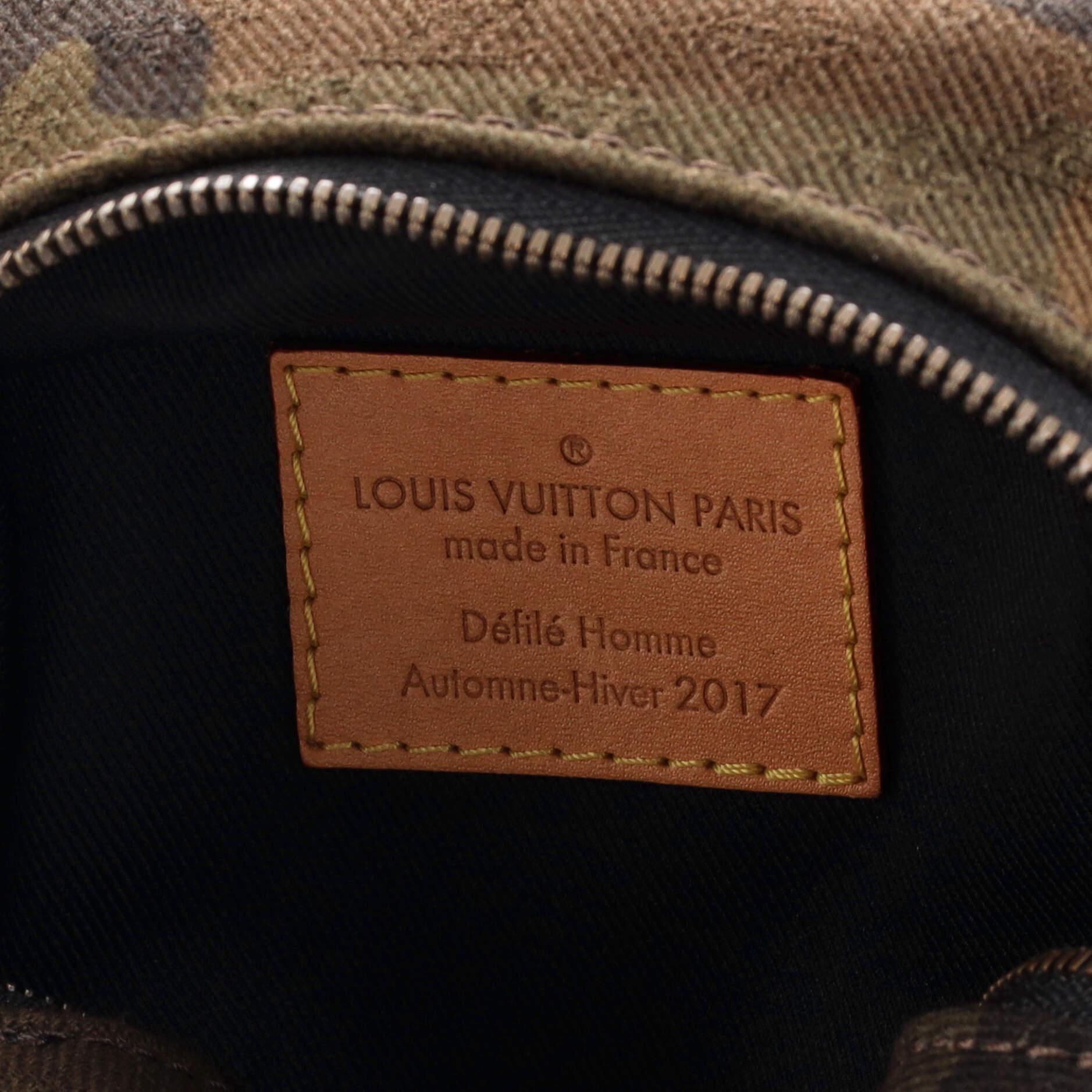 Louis Vuitton Apollo Backpack Limited Edition Supreme Camouflage Canvas N 2