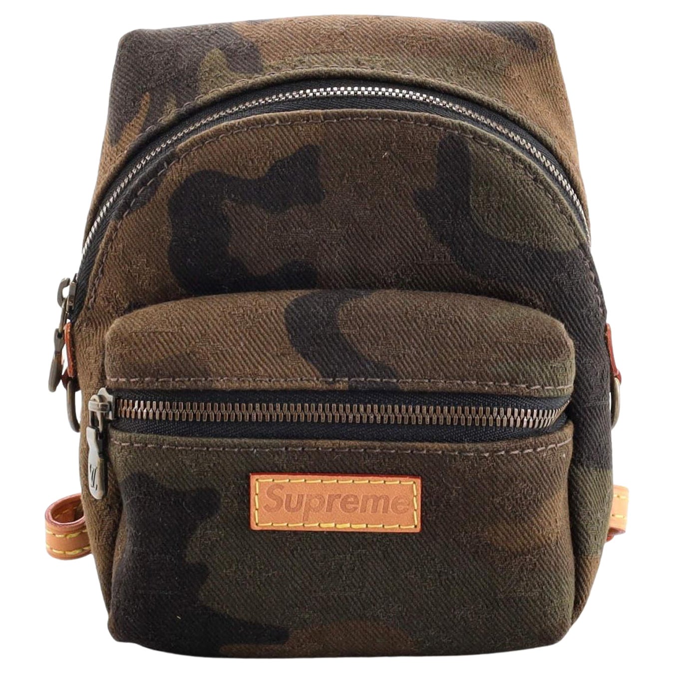 Louis Vuitton Apollo Backpack Limited Edition Supreme Camouflage Canvas Nano