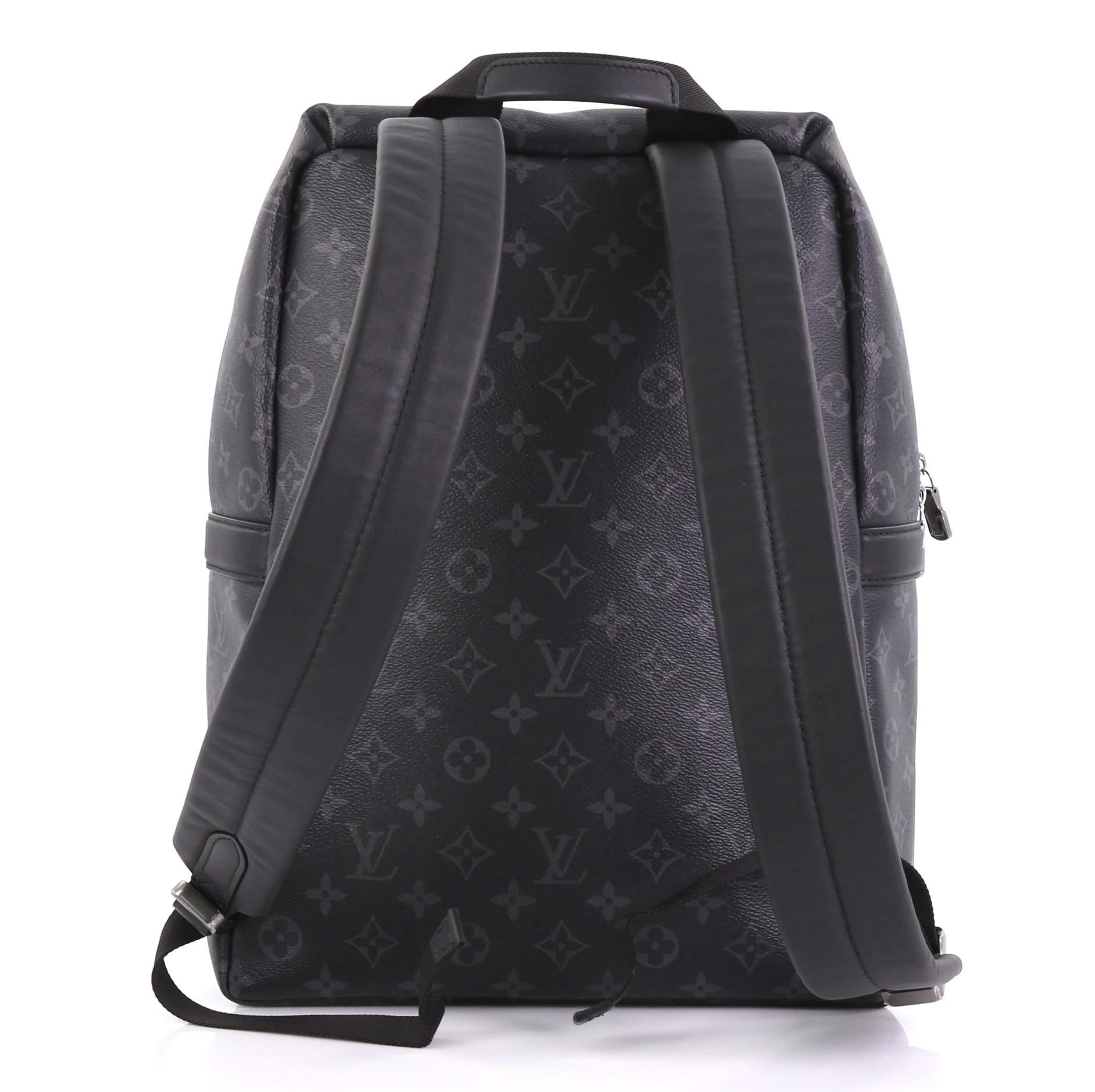 Louis Vuitton Apollo Backpack Monogram Eclipse Canvas In Excellent Condition In NY, NY